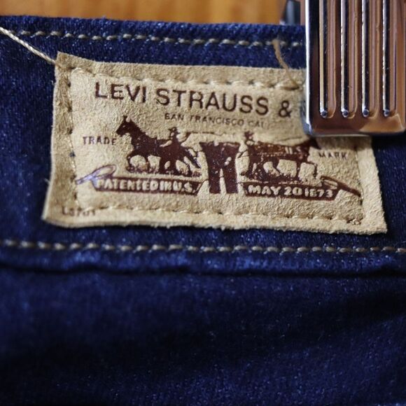 Levi’s 545 Low Rise Bootcut Dark Wash Jeans 6 Medium Y2K - Picture 9 of 11